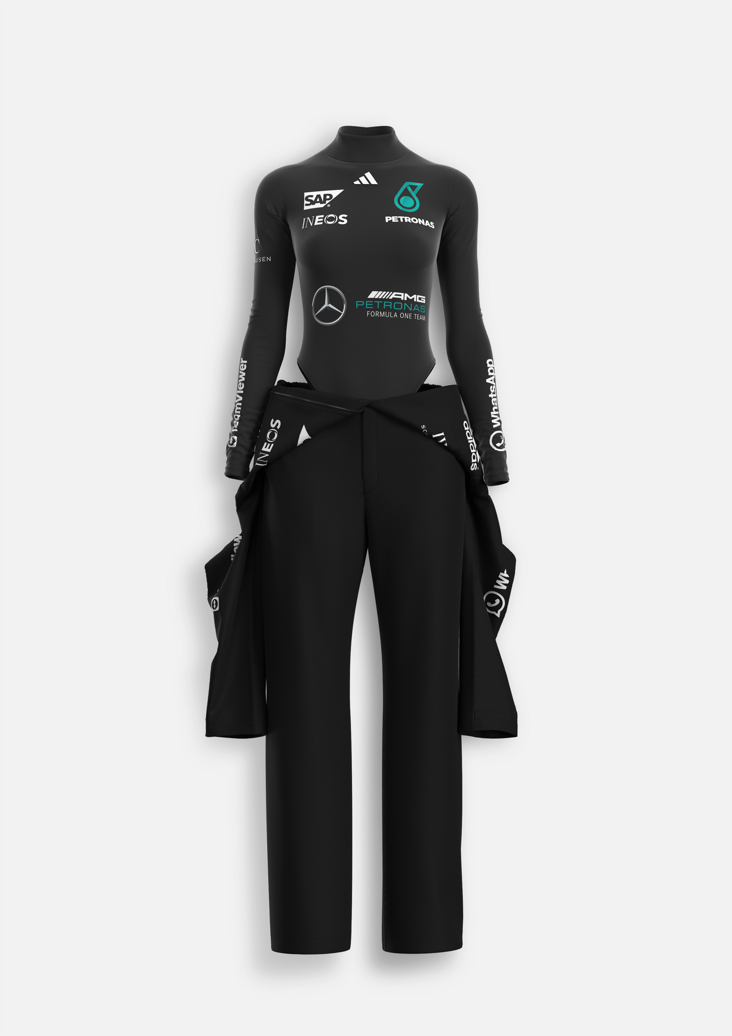 Racing Jumpsuit - Two Piece Set