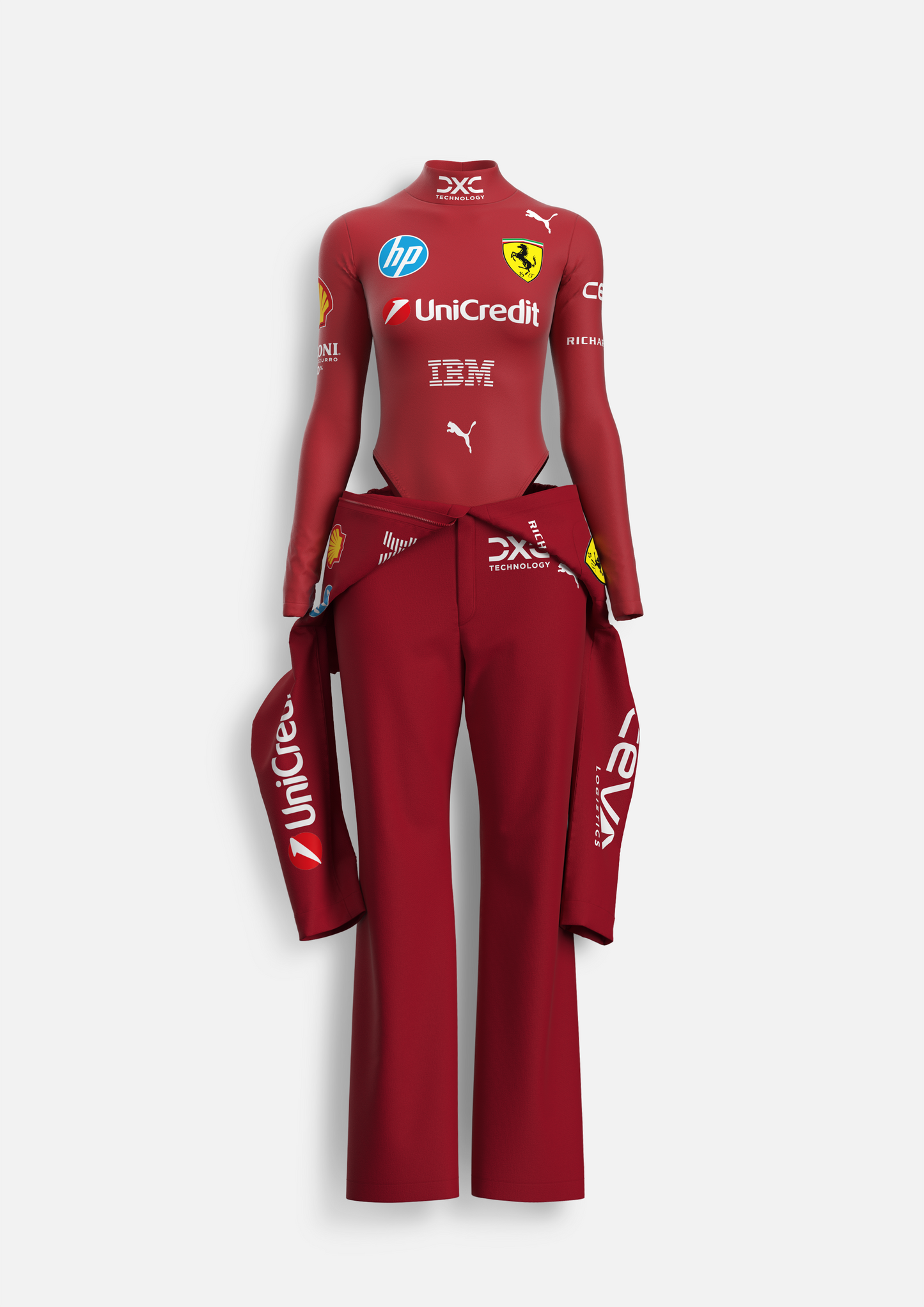 Racing Jumpsuit - Two Piece Set
